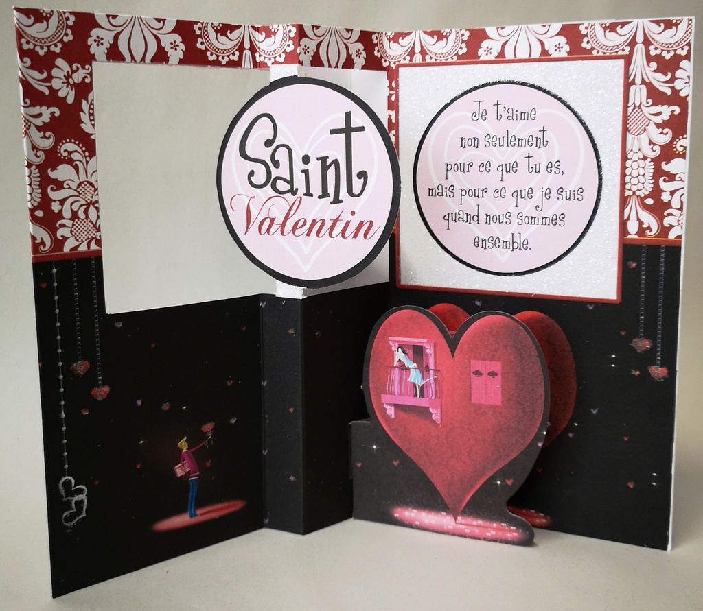 Carte Saint-Valentin