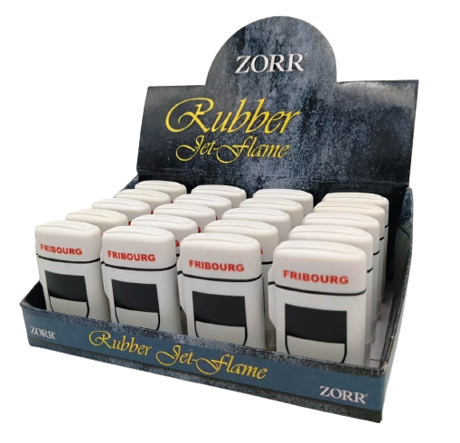 Display 20 briquets chalumeau FRIBOURG (6.90/pce)