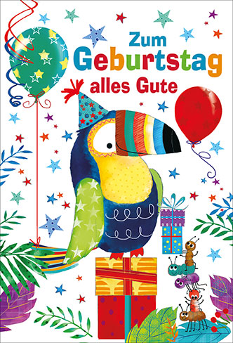 Karte Kindergeburtstag