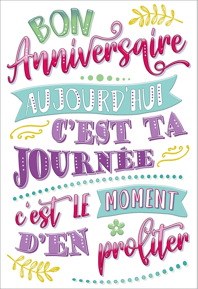 Carte Anniversaire