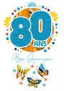 Carte Anniv. 80 ans