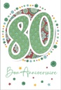 Carte Anniv. 80 ans