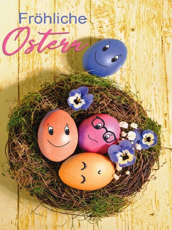 Karte Ostern