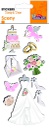 Autocollants luxe mariage