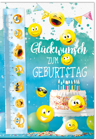 Karte Kindergeburtstag