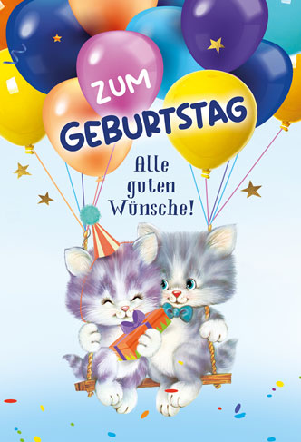 Karte Kindergeburtstag