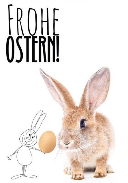 Karte Ostern