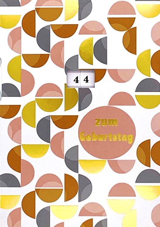 Karte Zahlengeburtstag