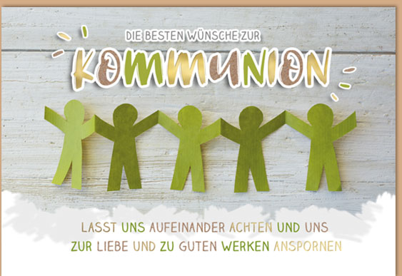 Karte Kommunion