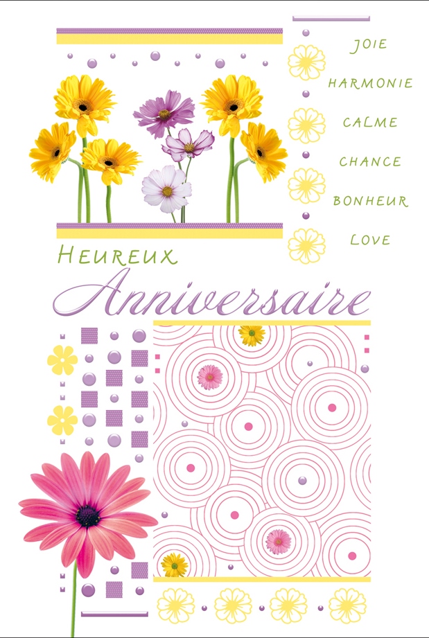 Carte Anniversaire