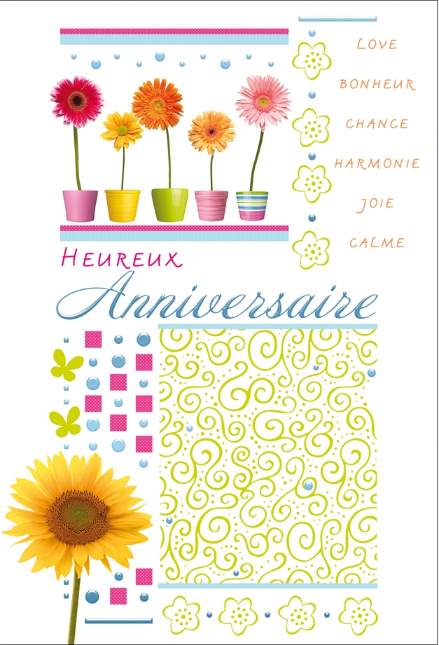 Carte Anniversaire