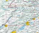 TWK15 Jura, carte pédestre 1:50'000 avec 33 randonnées