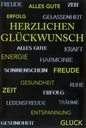 Karte &quot;Herzlichen Glückwünsch&quot;