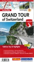 Touring Map 1:275'000 Grand Tour of Switzerland