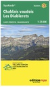 Carte pédestre 1:25'000 Chablais vaudois - Les Diableret