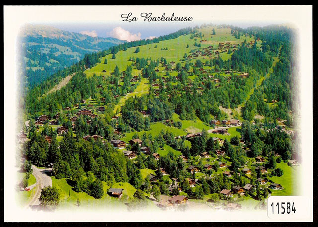 Postcards 11584 La Barboleuse 