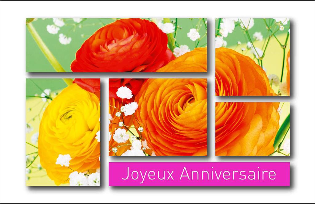 Mini cartes simples Anniversaire