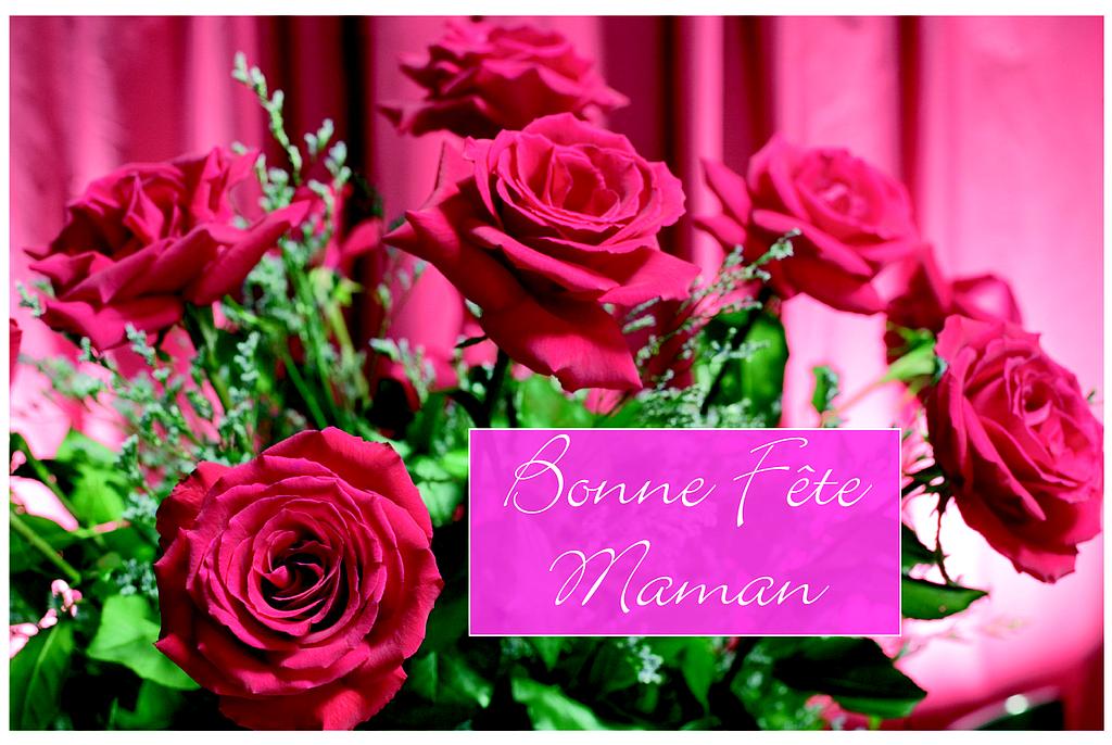 Mini cartes simples Bonne Fête Maman