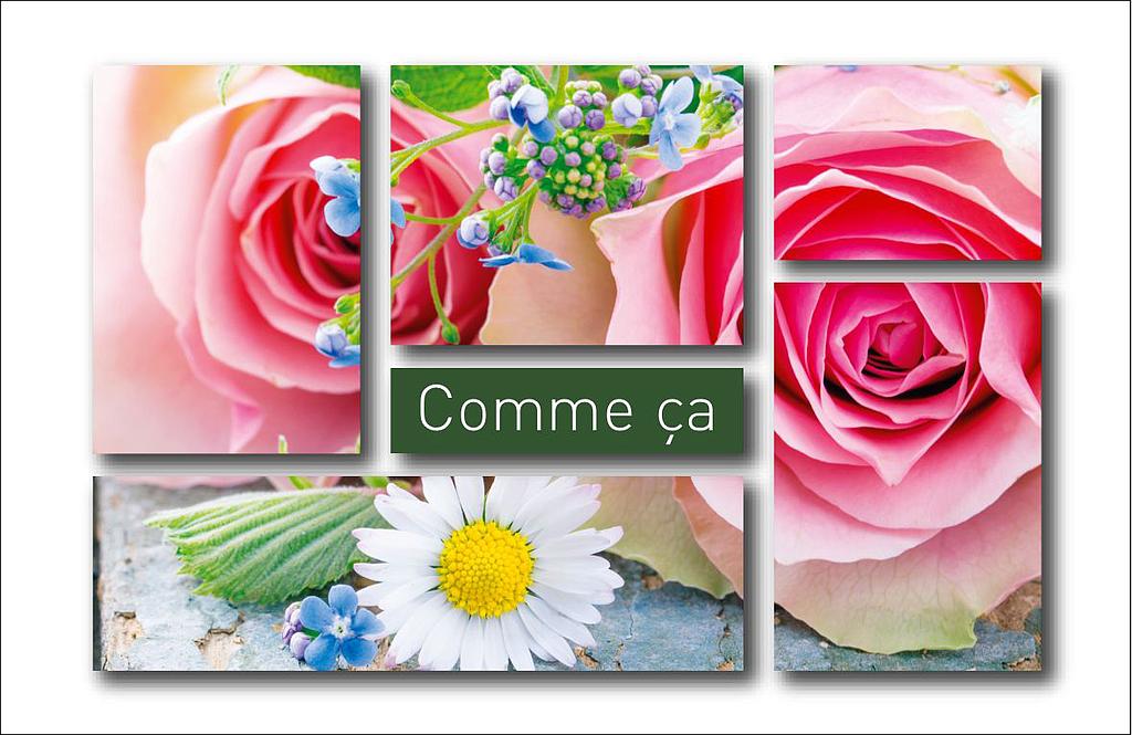 Mini cartes simples Comme ça