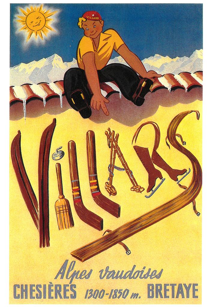 Postcards A6 Litho  01392 Villars-Chesières