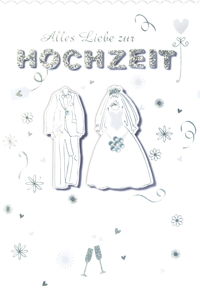 Mischung 5 Karten je 5.90 Hochzeit