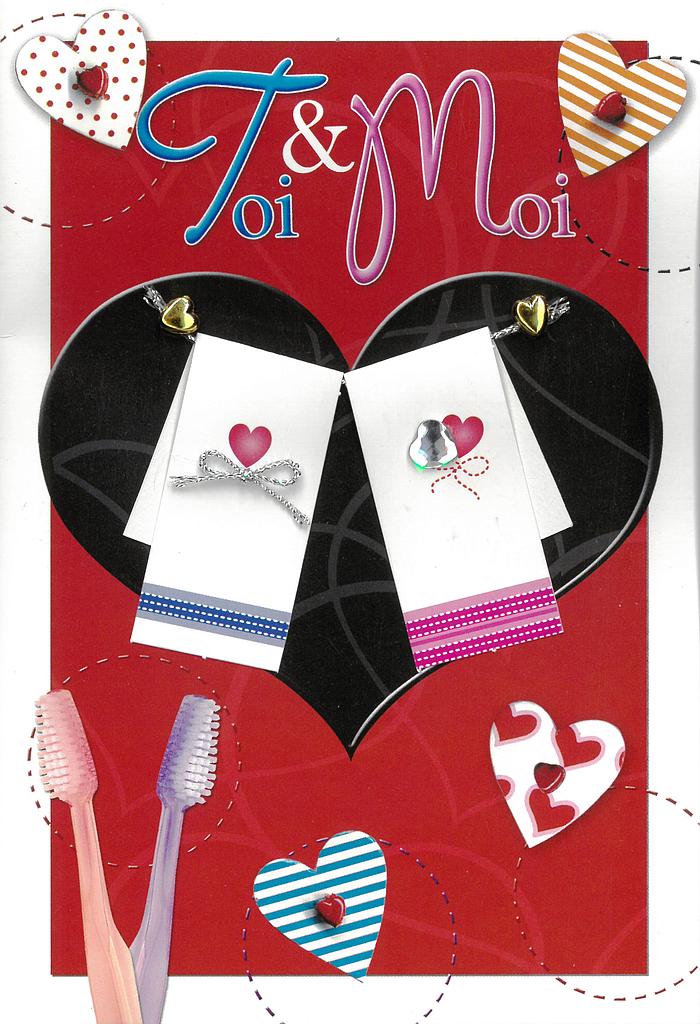 Carte Saint-Valentin