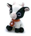 [MS PT1902] Peluche Vache &quot;Big Eyes&quot; ~18cm