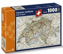 [BZ29392270] Puzzle 1000 pcs [7256 6] Carte de la Suisse