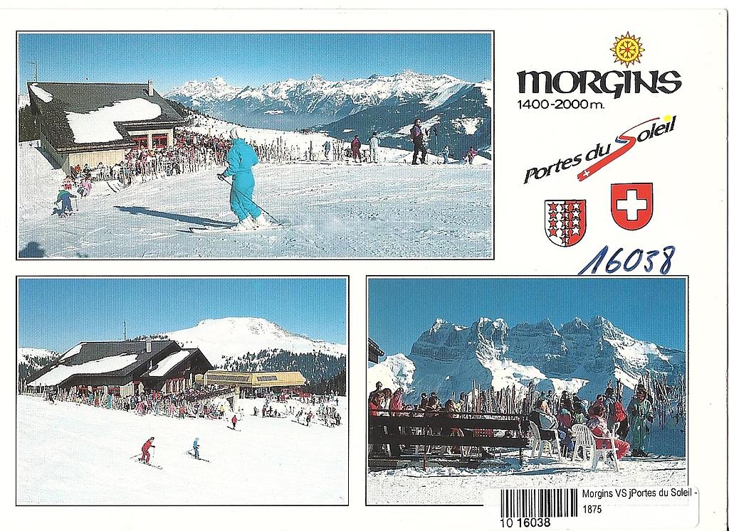 Postcards 16030 w Morgins 