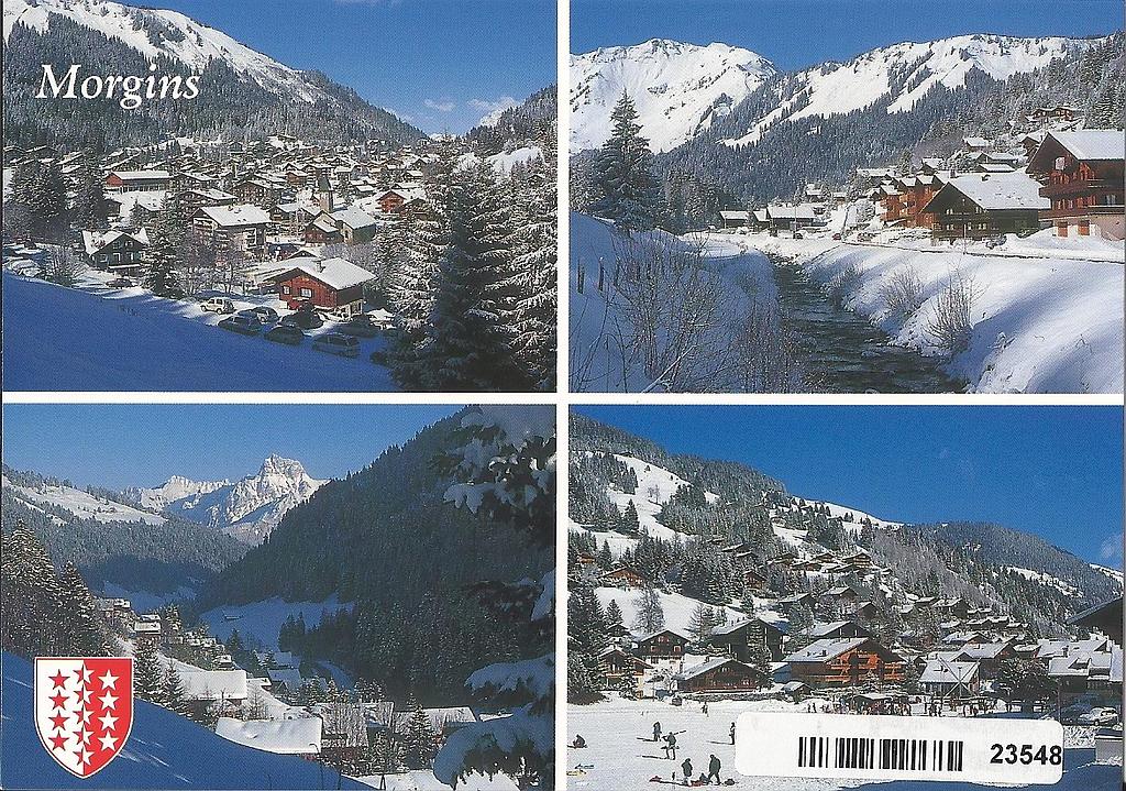 Postcards 23548 w Morgins