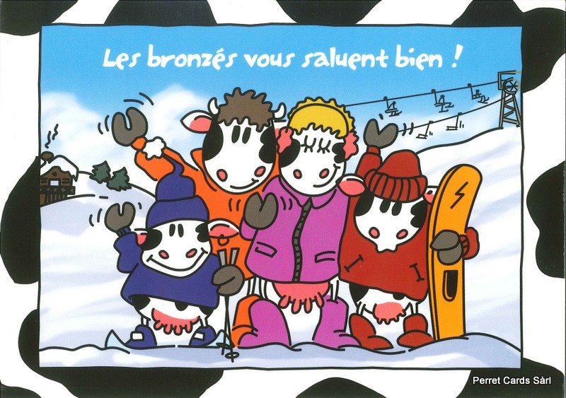 Postcards 24705 w Kühe