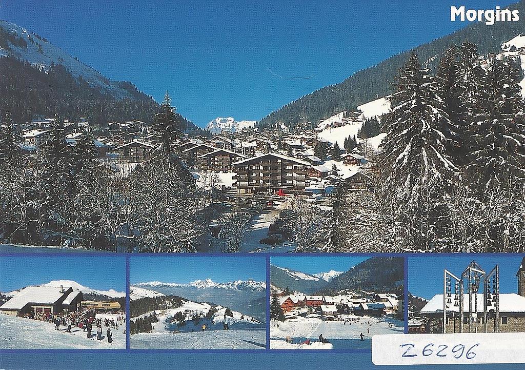 Postcards 26296 w Morgins