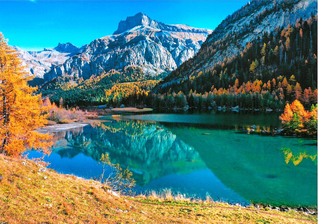 Postcards 27778 Lac de Derborence