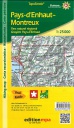[BZ13214737] Carte pédestre 1:25'000 Pays-d'Enhaut, Gruyère, Montreux