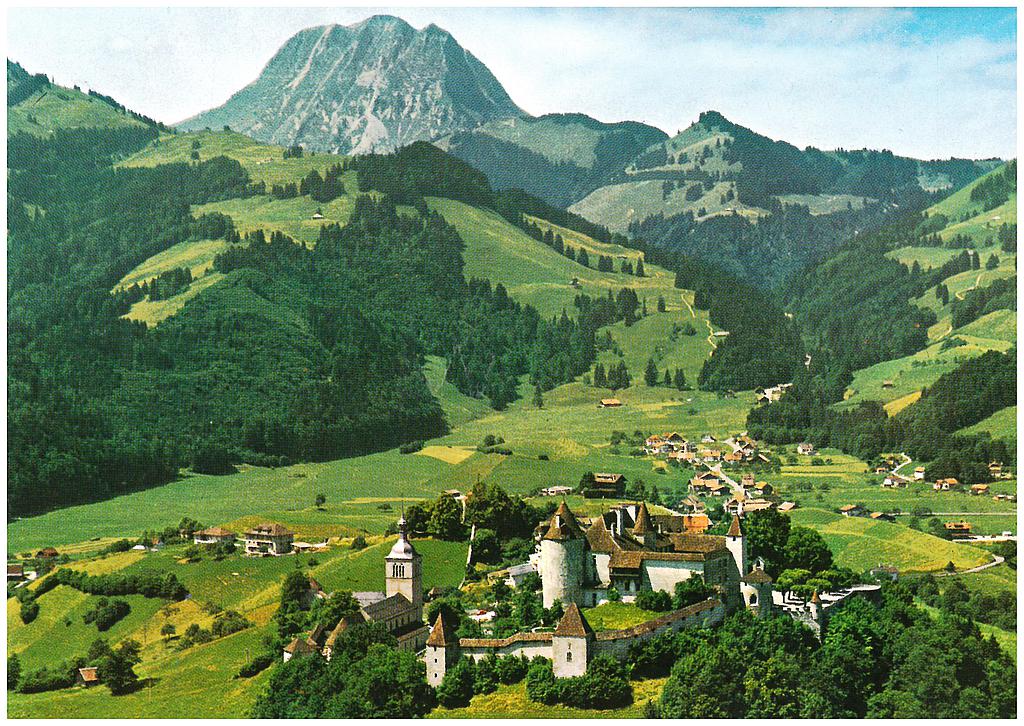 Postcards 13114 Gruyères, Moléson