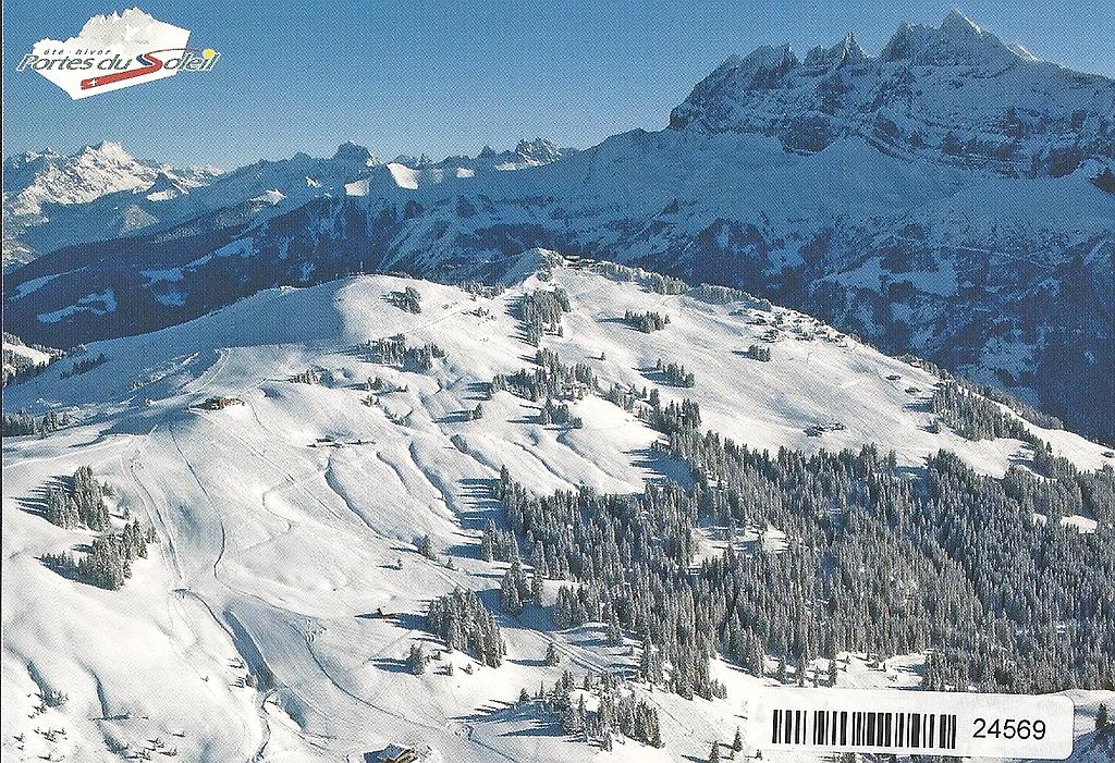 Postcards 24569 w Portes du Soleil