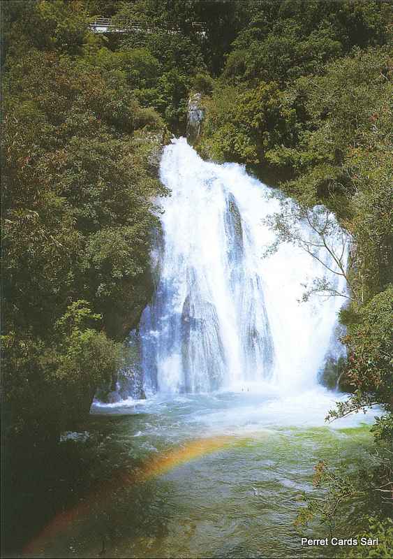 Postcards 21137 Douanne (La Cascade)