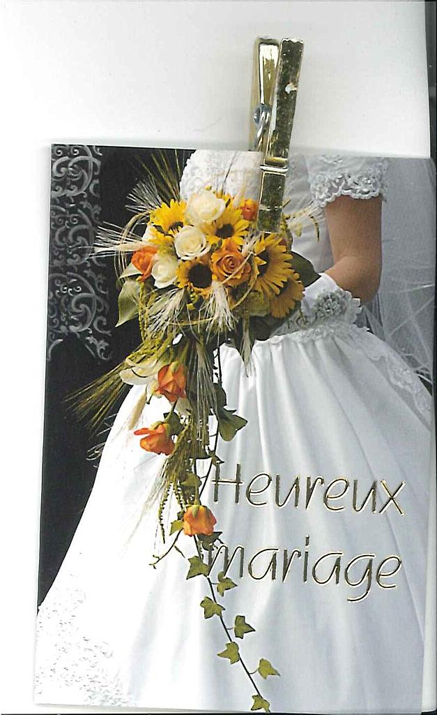 Mini pincette Mariage