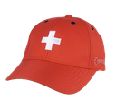 [MS CA13003.320] Casquette avec croix suisse brodé