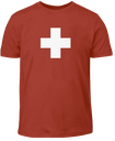 [MS TS141700.321] T-Shirt &quot;croix suisse&quot; (taille M)