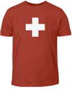 [MS TS141700.322] T-Shirt &quot;Schweizer Kreuz&quot; (Größe L)