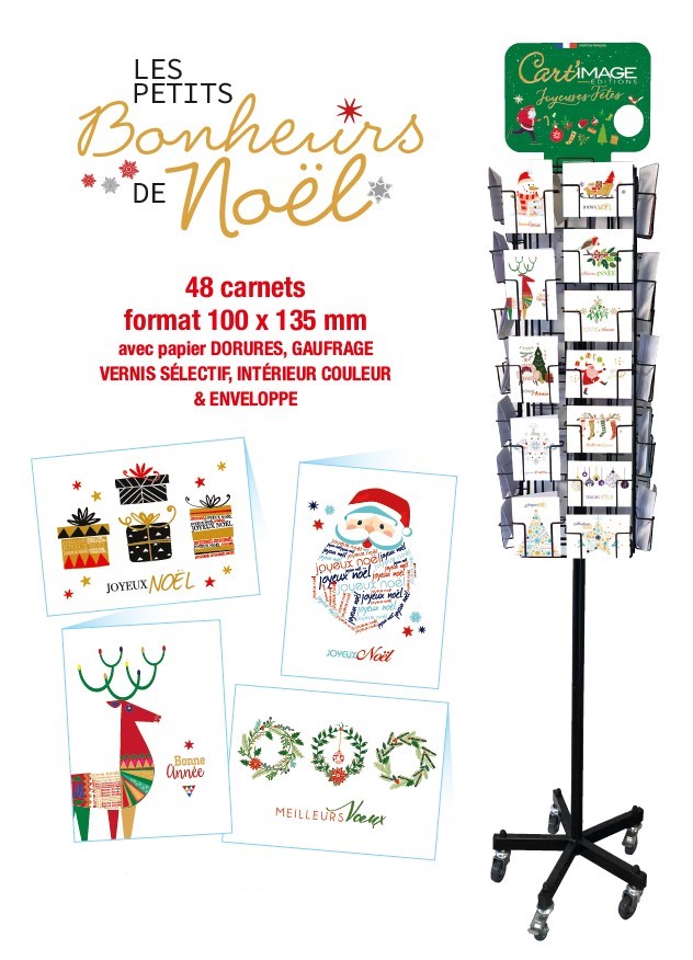 Concept &quot;Petit bonheur de Noël&quot; 48 sujets x5 (240 x Fr.3.90/pce)