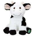 [MS 443218] Peluche vache ~23cm en PET recyclé