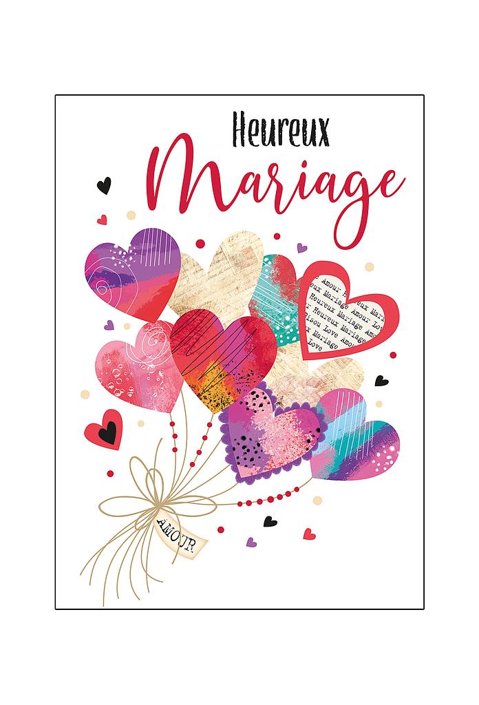 Carte A4 Mariage