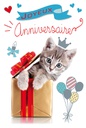 Mélange de 10 cartes à 3.90 Anniveraire chats + chiens