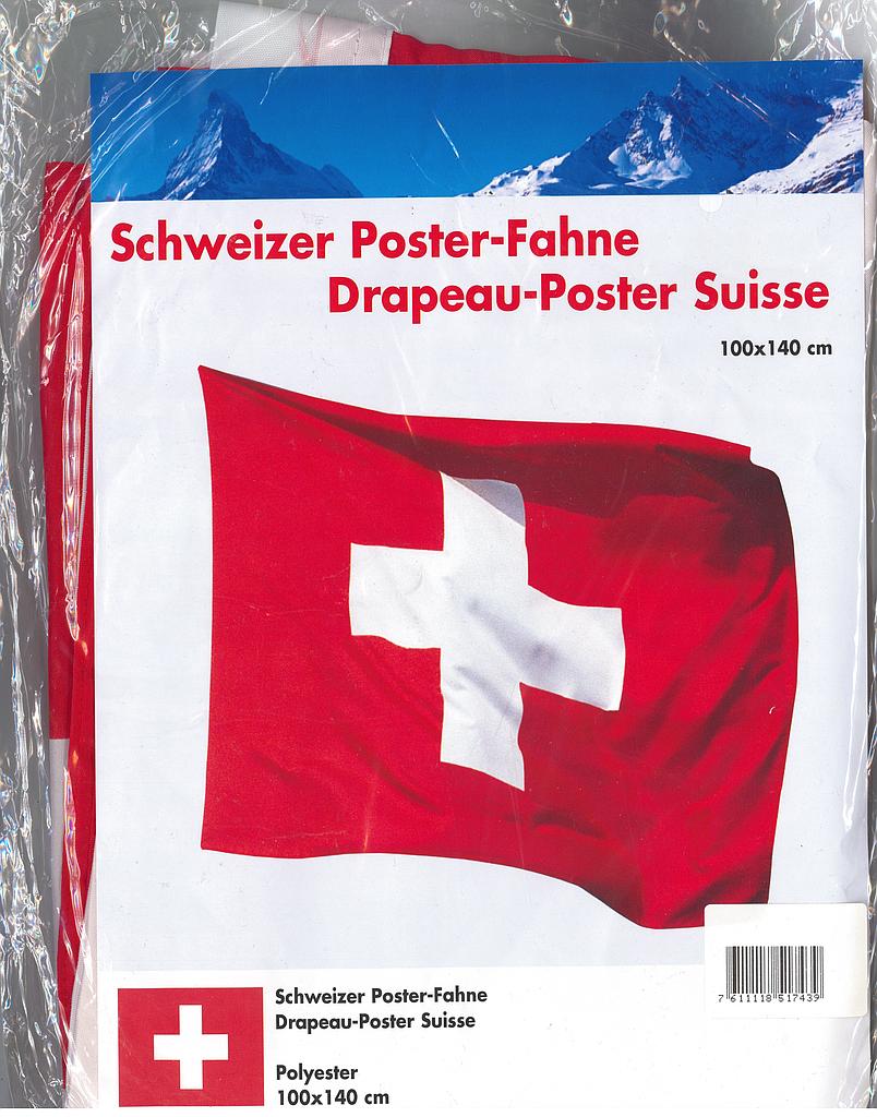 Drapeau suisse 100x140 cm