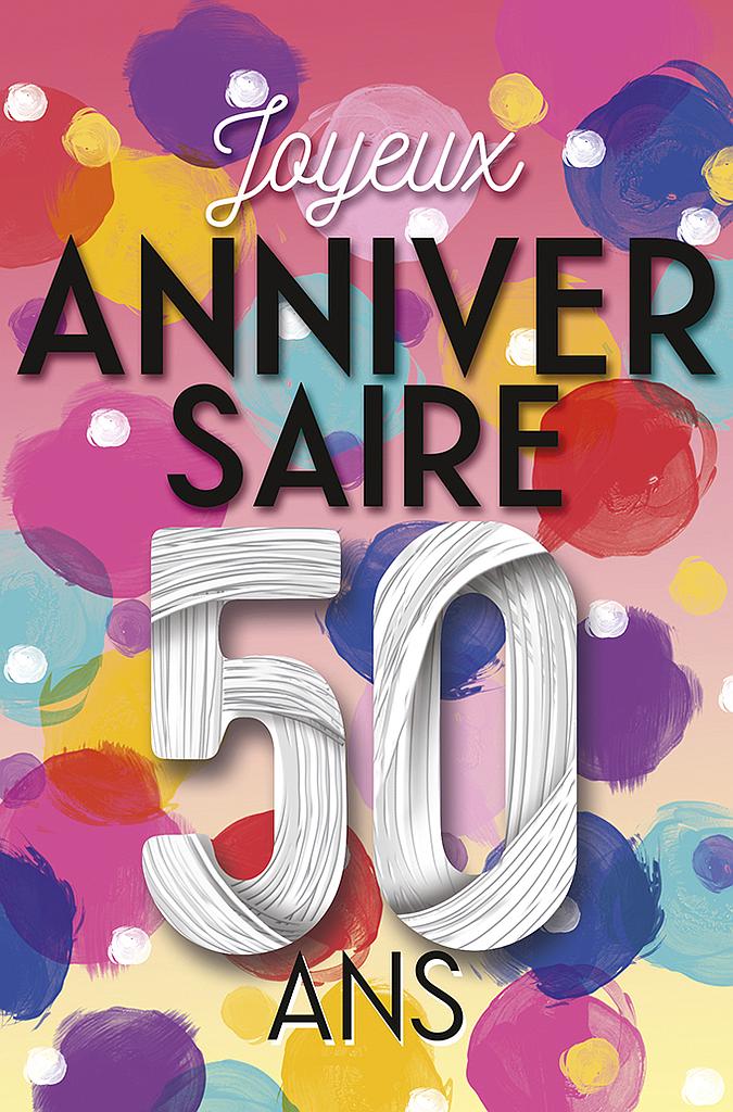 Carte Anniv. 50 ans