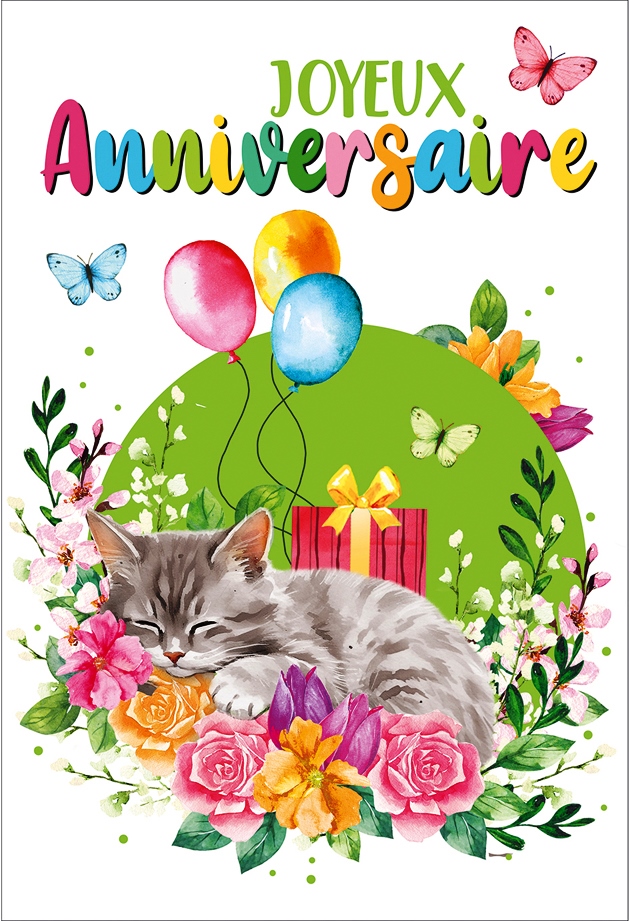 [HAi64c+c] Mélange de 10 cartes à 4.90 Anniversaire