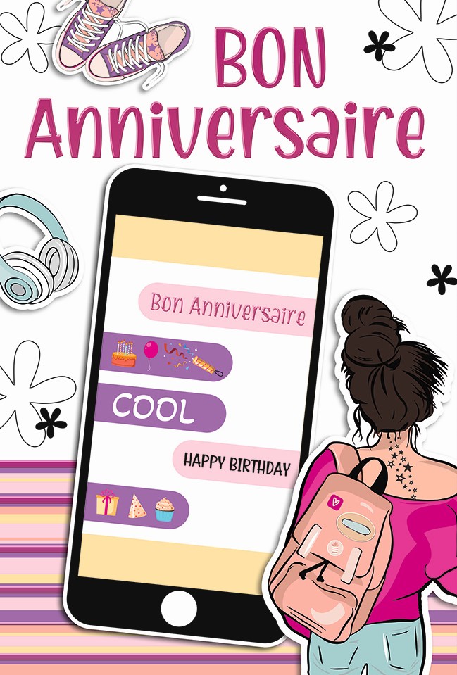 [ADi65] Mélange de 10 cartes à 4.90 Anniv. Ado/jeunes