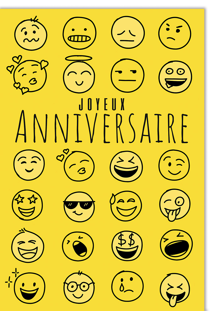 [ADG64] Mélange de 10 cartes à 3.90 Anniv. ado/jeunes
